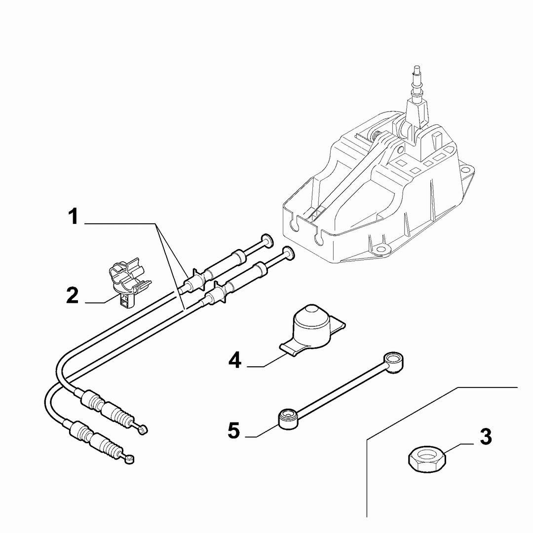 GEAR STICK FLEX SHAFT 1