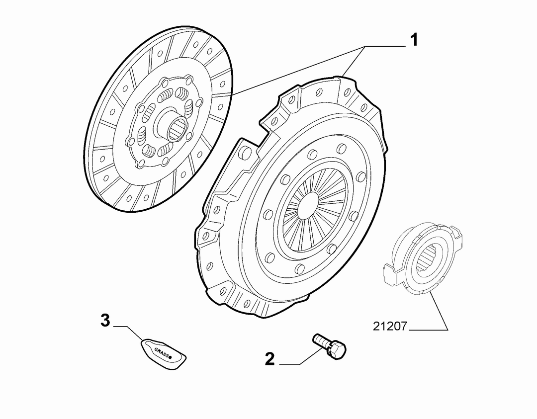 CLUTCH KIT 1