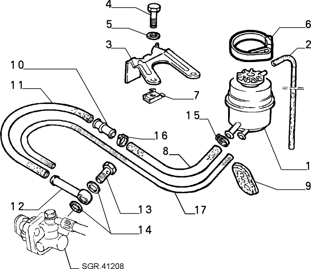 POWER STEERING HYDRAULIC SYSTEM 8