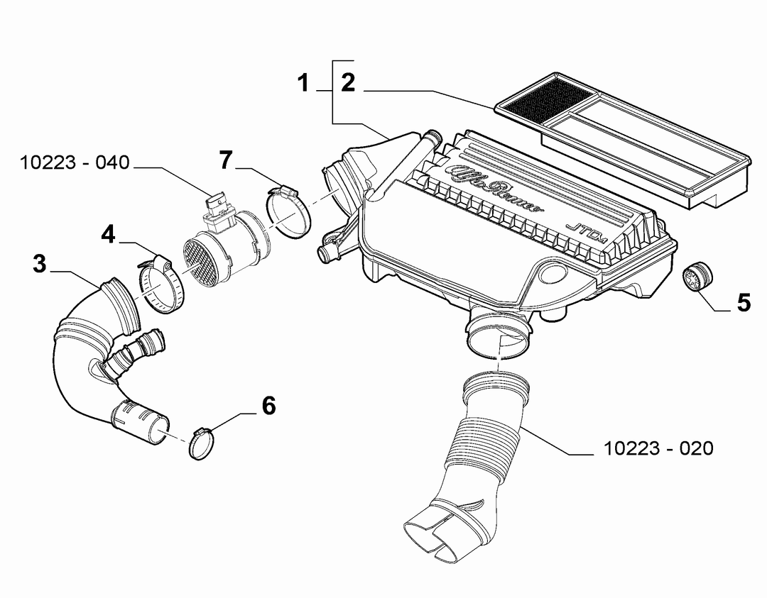 AIR FILTER AND PIPING 4