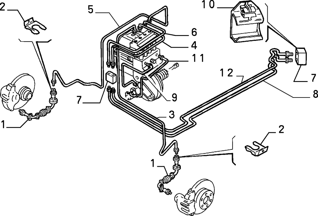 HYDRAULIC BRAKE CONTROL WITH ANTISKID 22