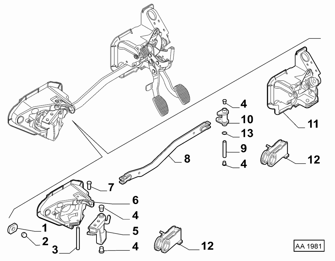 RUDDER BAR 4