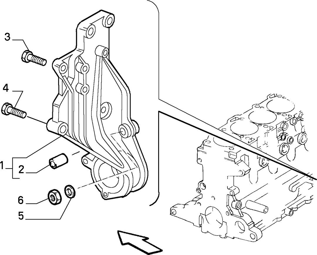DRIVESHAFT MOUNTING 3
