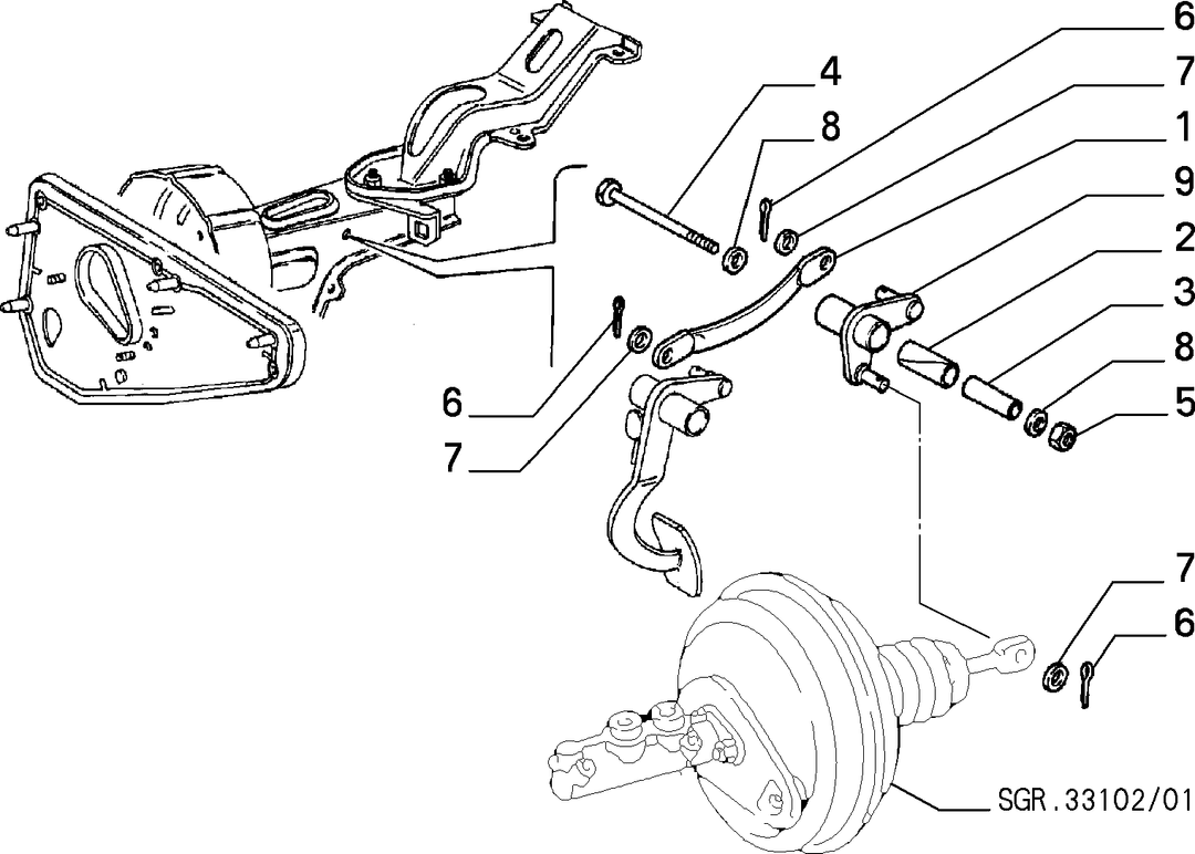 BRAKE PEDAL CONTROL 3