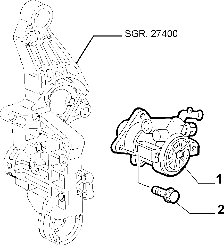 POWER STEERING PUMP 3