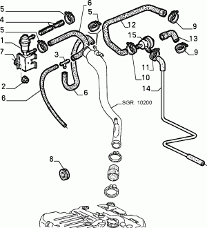 FUEL TANK PIPING