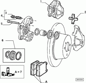 REAR CALIPER