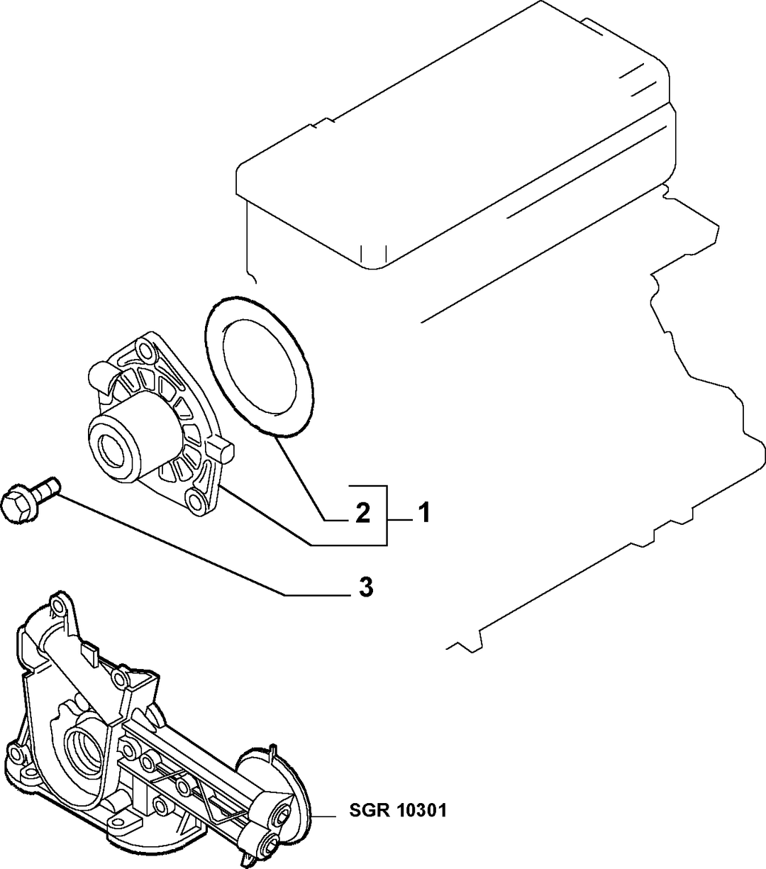 WATER PUMP AND LINES 22