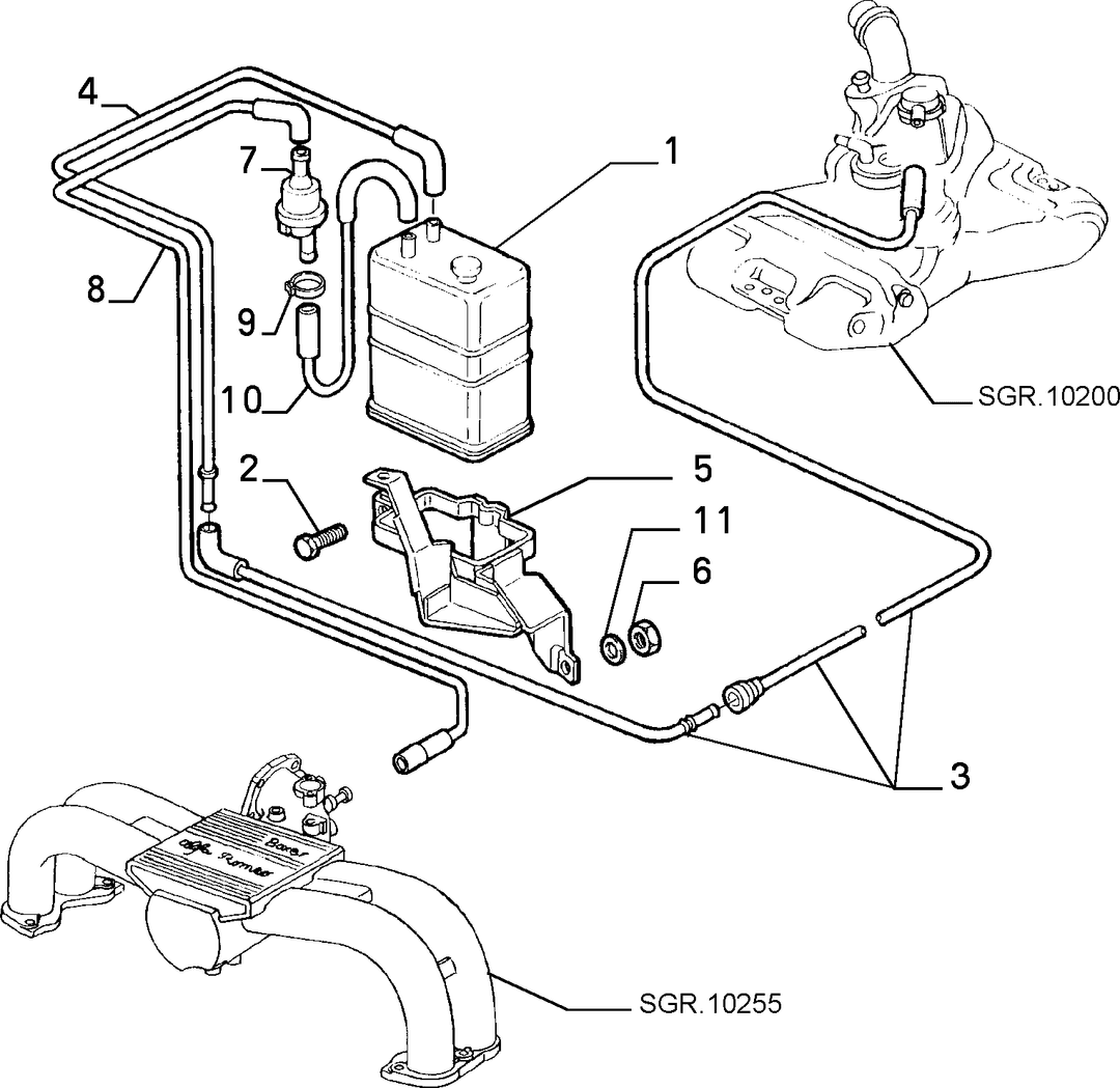 FUEL TANK PIPING 9