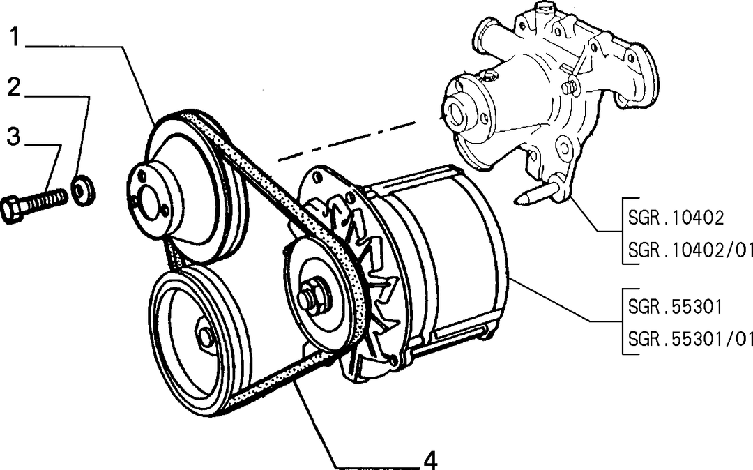 VARIOUS CONTROLS (BELTS AND PULLEYS) 2