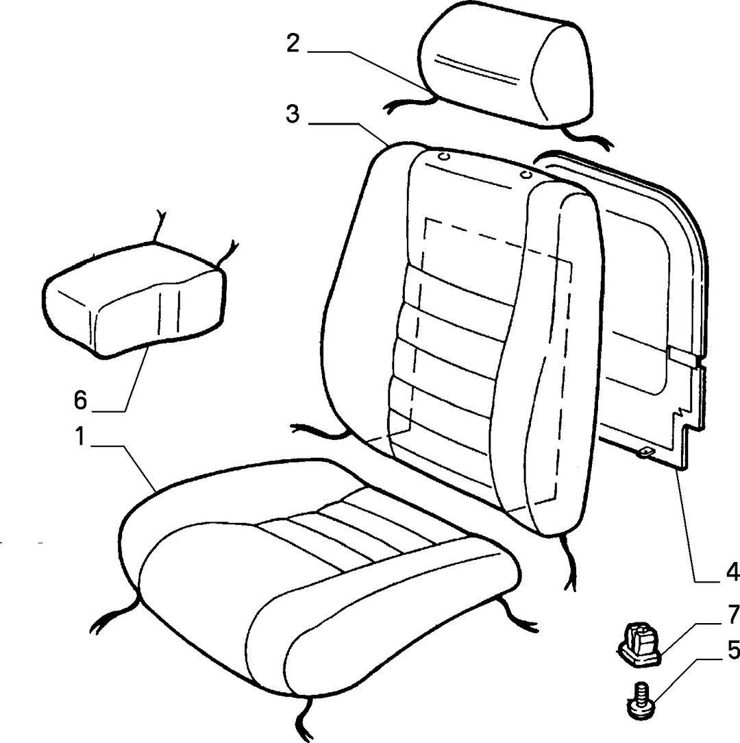 FRONT SEAT COVERINGS  1