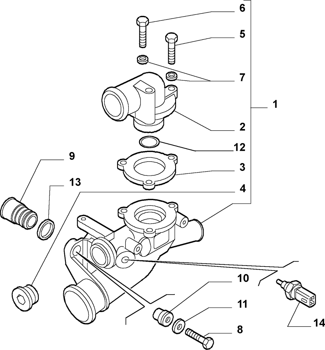 WATER PUMP AND LINES 14