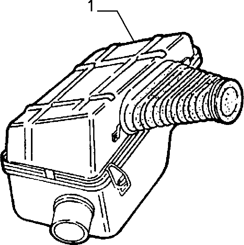 AIR CLEANER AND DUCTS  1