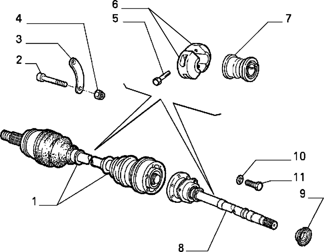 AXLE SHAFTS 6