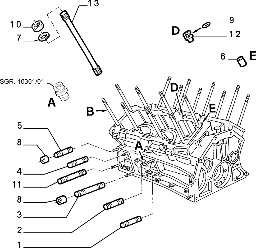 BLOCK AND CYLINDER HEAD 11