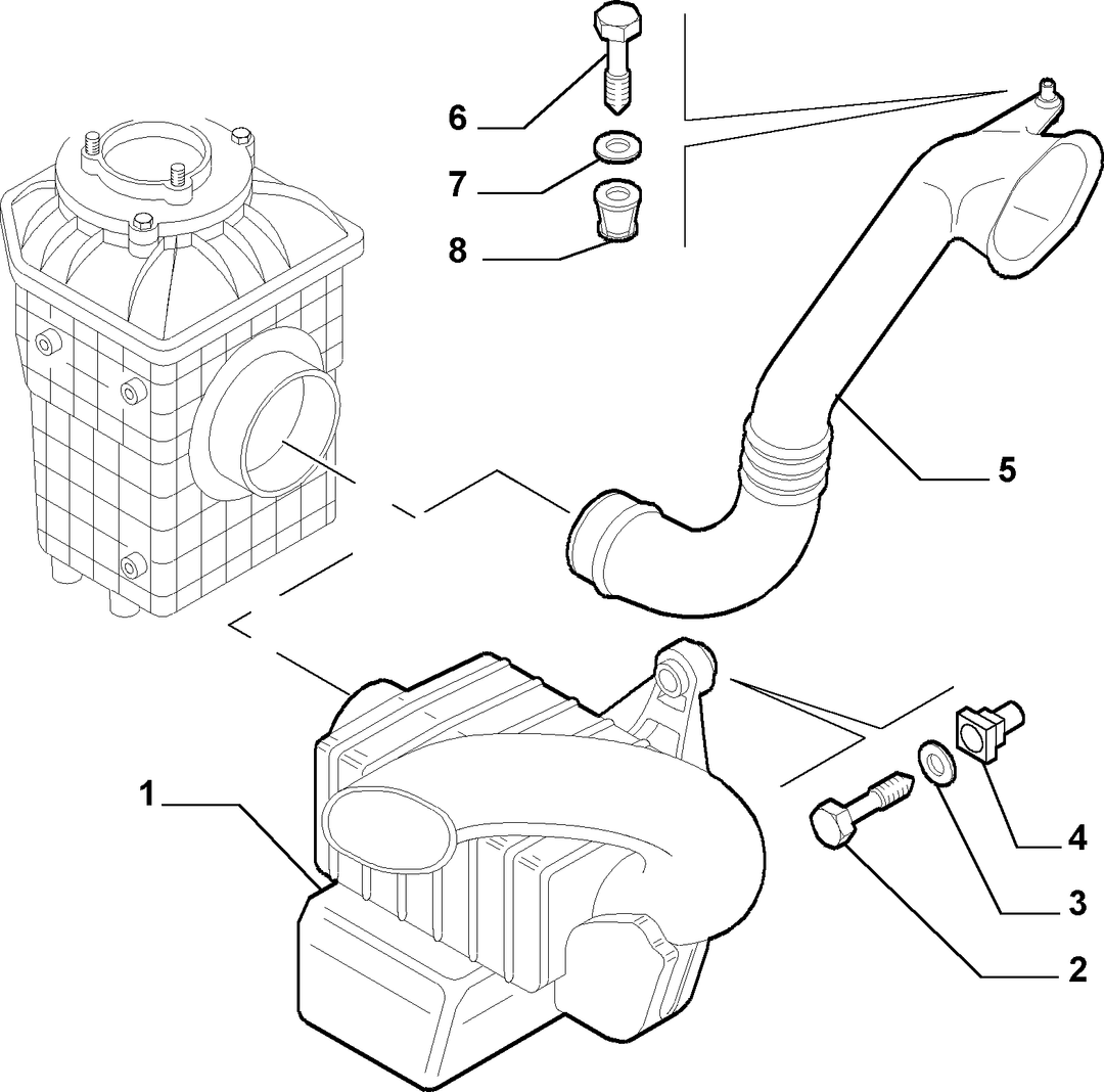 AIR FILTER AND PIPING 1