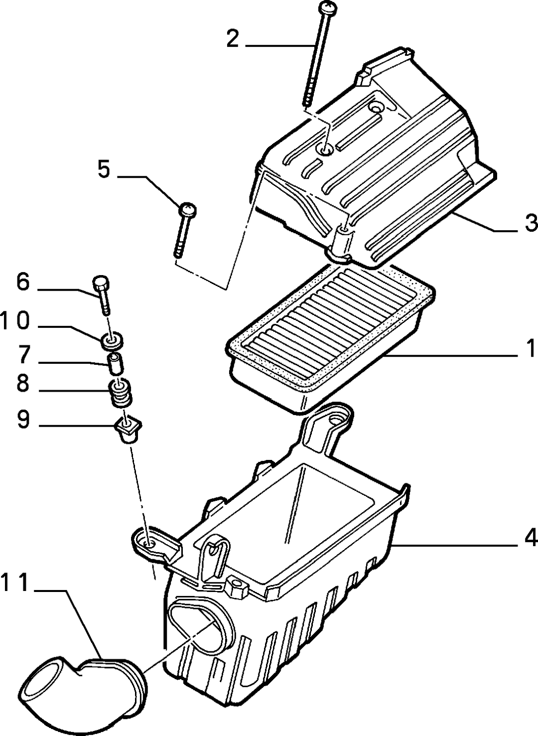 AIR FILTER AND PIPING 4