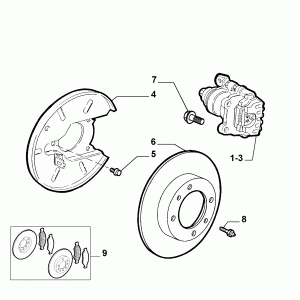 REAR WHEEL BRAKES