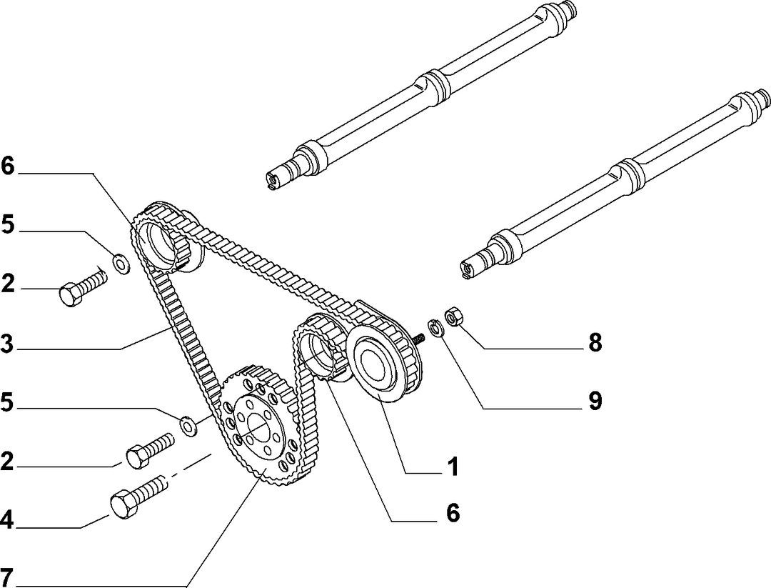 VARIOUS CONTROLS (BELTS AND PULLEYS) 12