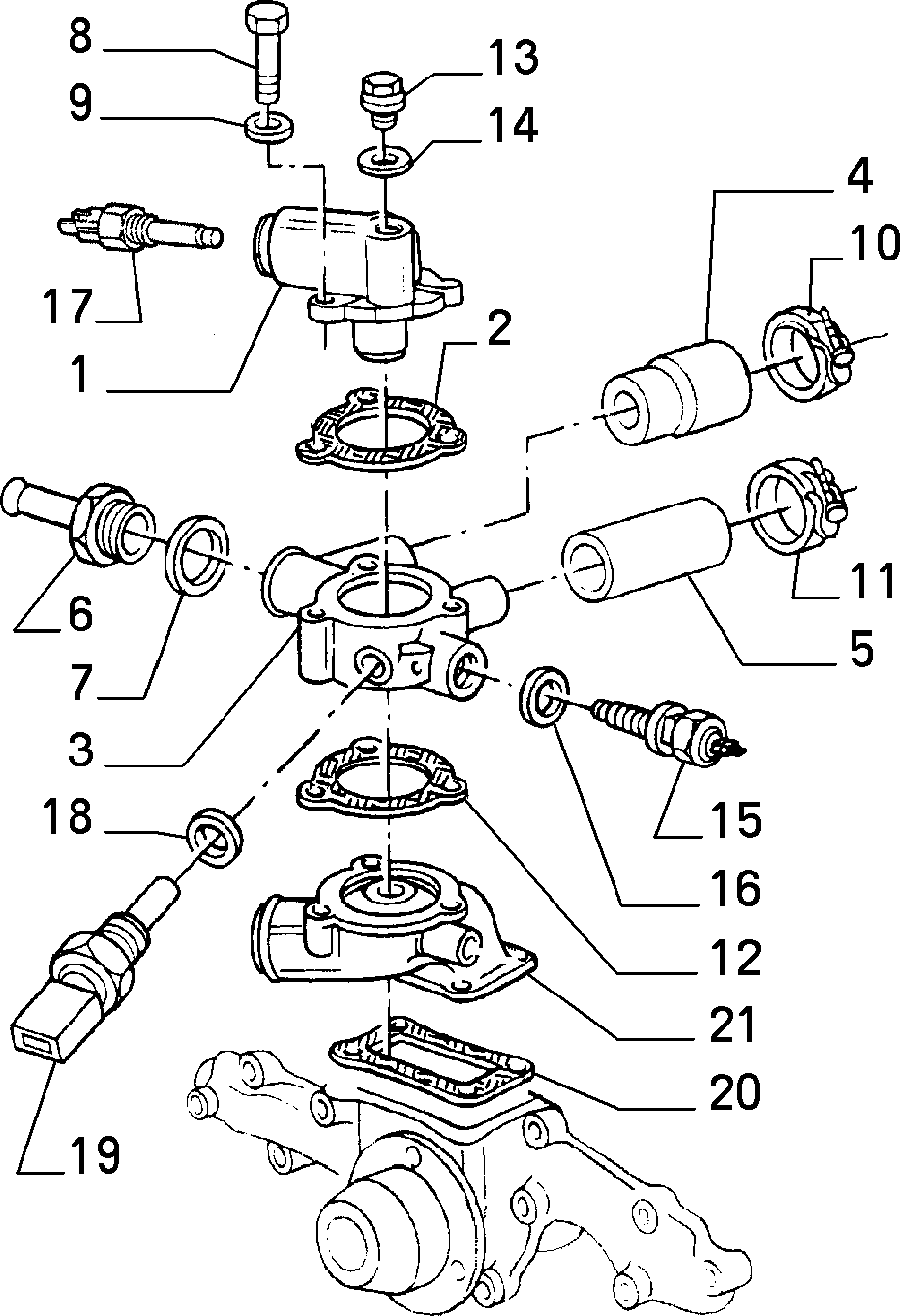 WATER PUMP AND LINES  2