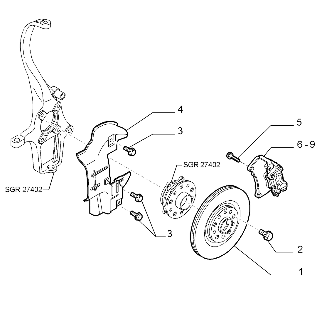 FRONT WHEEL BRAKES 