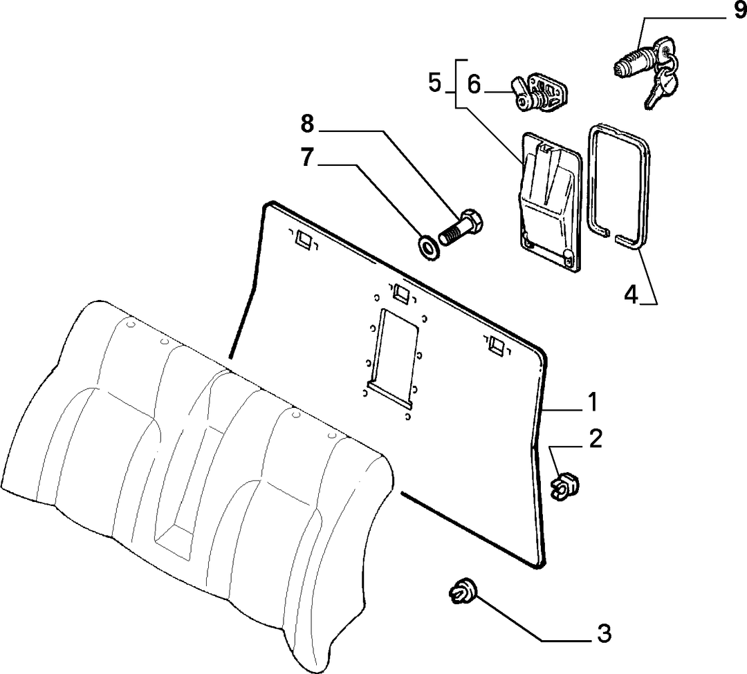 REAR SEAT  2