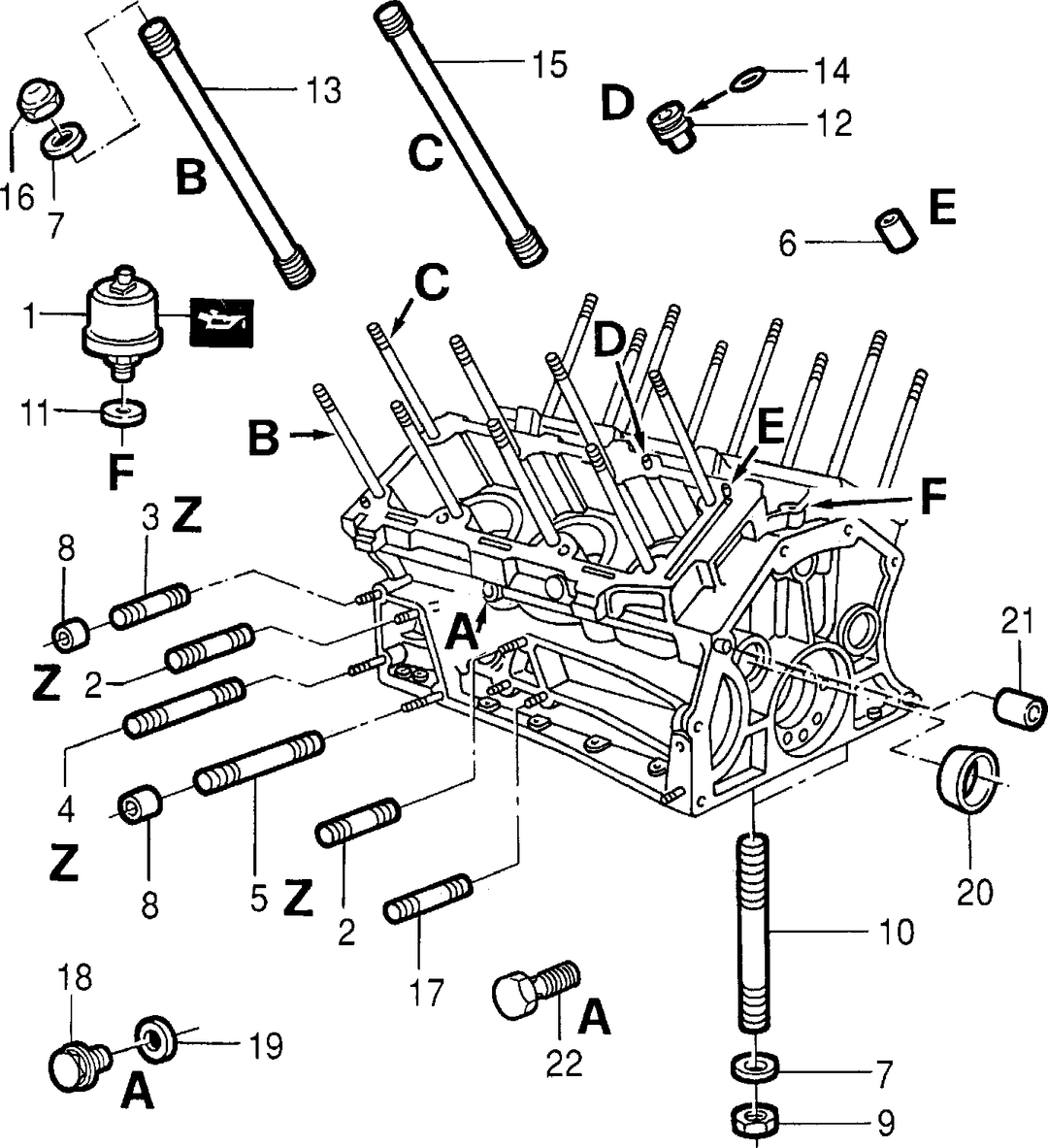 CRANKCASE AND CYLINDER HEAD 3