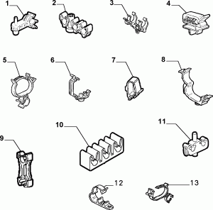 BRAKING SYSTEM FIXINGS