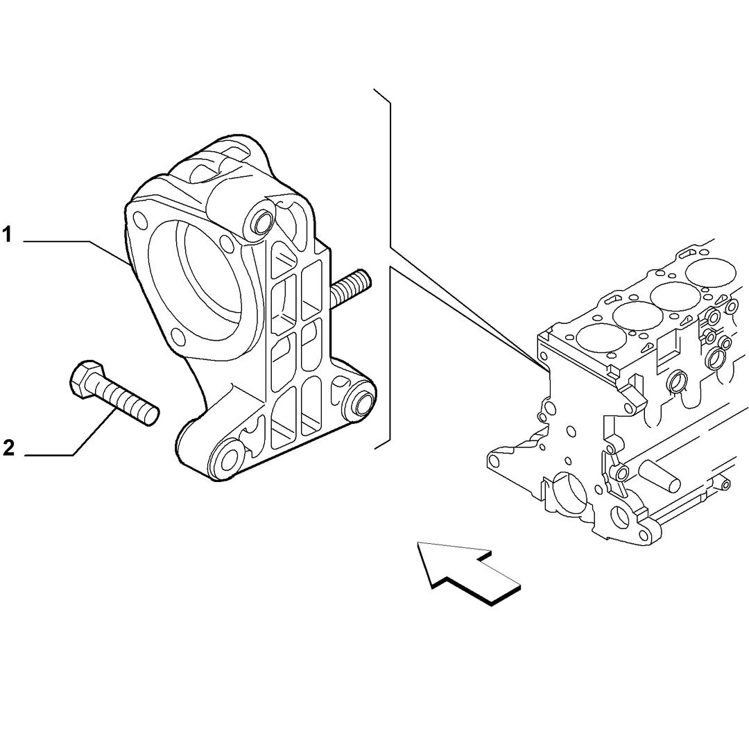 DRIVESHAFT MOUNTING 3