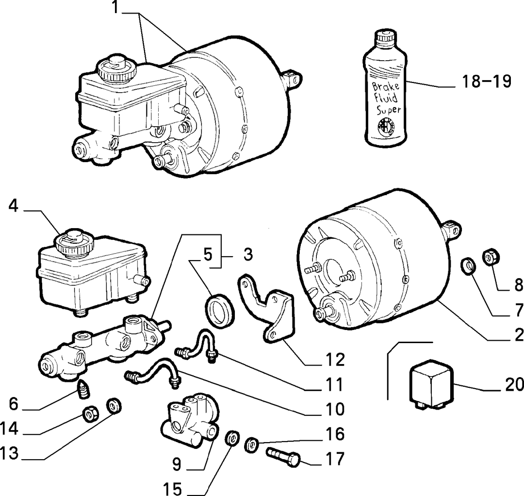 BRAKE HYDRAULIC SYSTEM  1