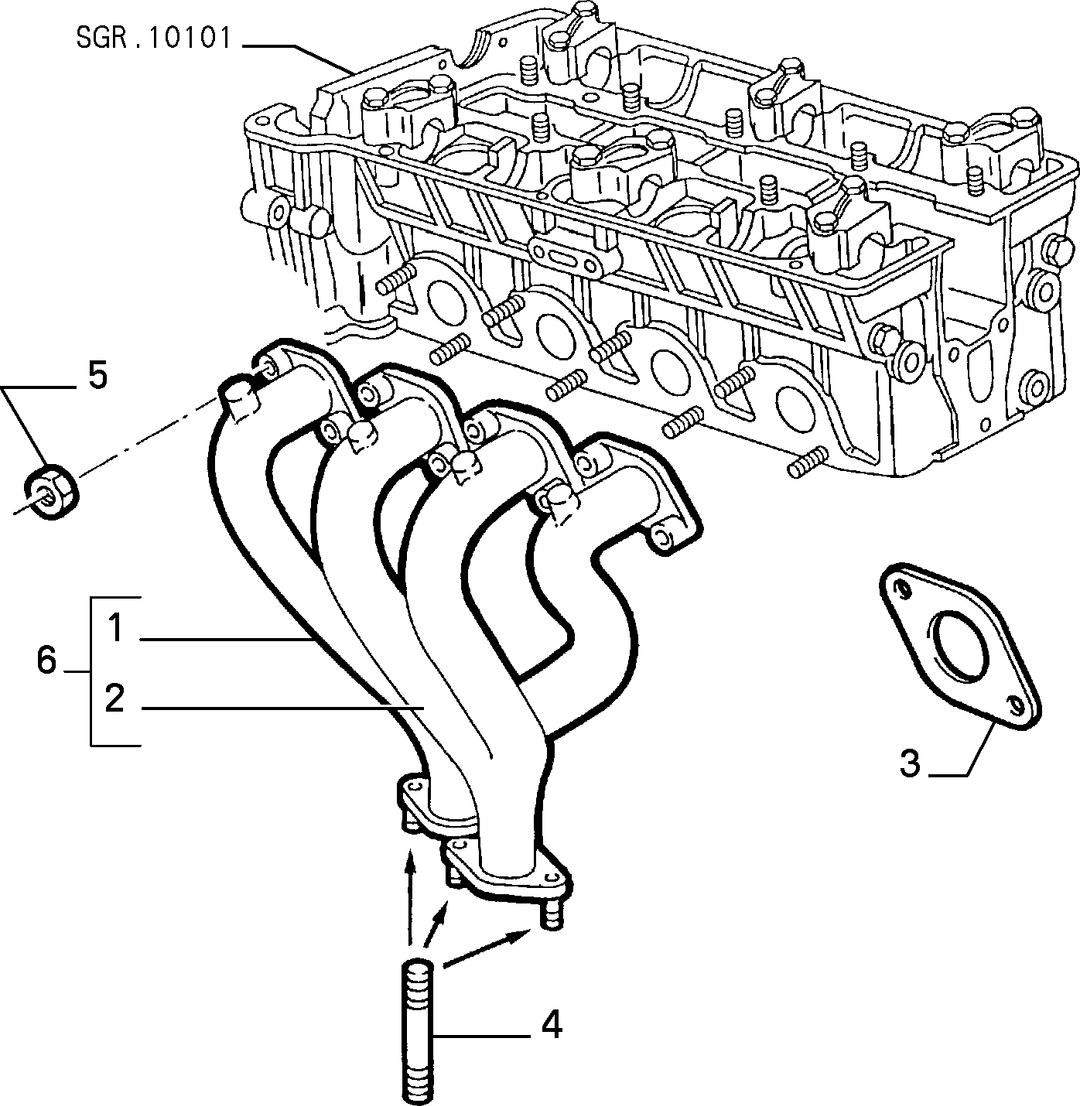 EXHAUST MANIFOLD 1