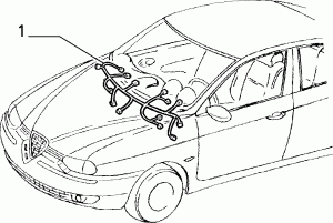 CABLE SET (CENTRAL PART)