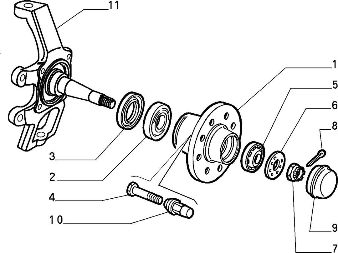 STEERING KNUCKLE 