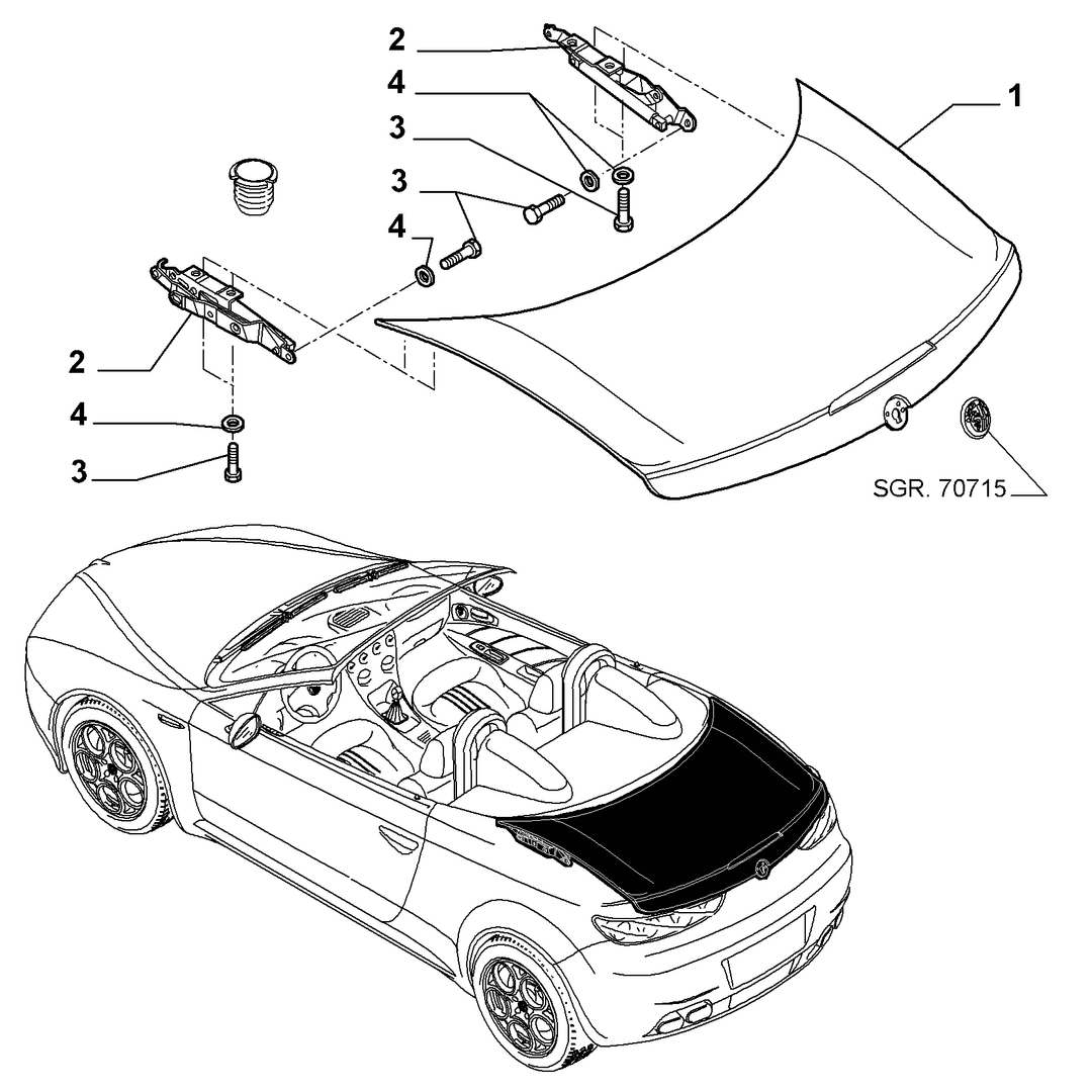 TRUNK SPACE COVER  1