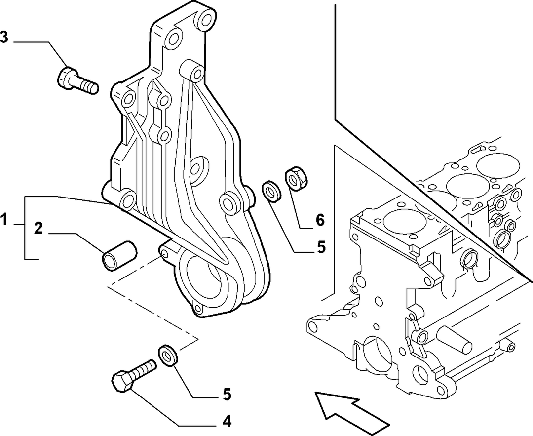 DRIVESHAFT MOUNTING 6