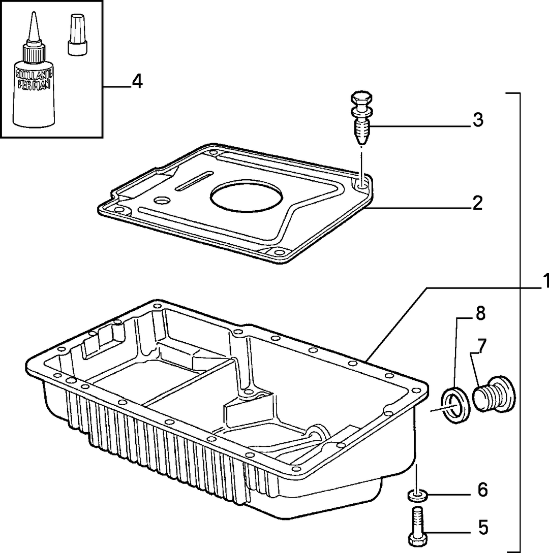 BLOCK SUMP AND COVERS 3