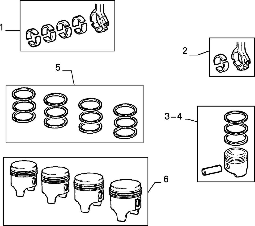 CONNECTING RODS AND PISTONS 6