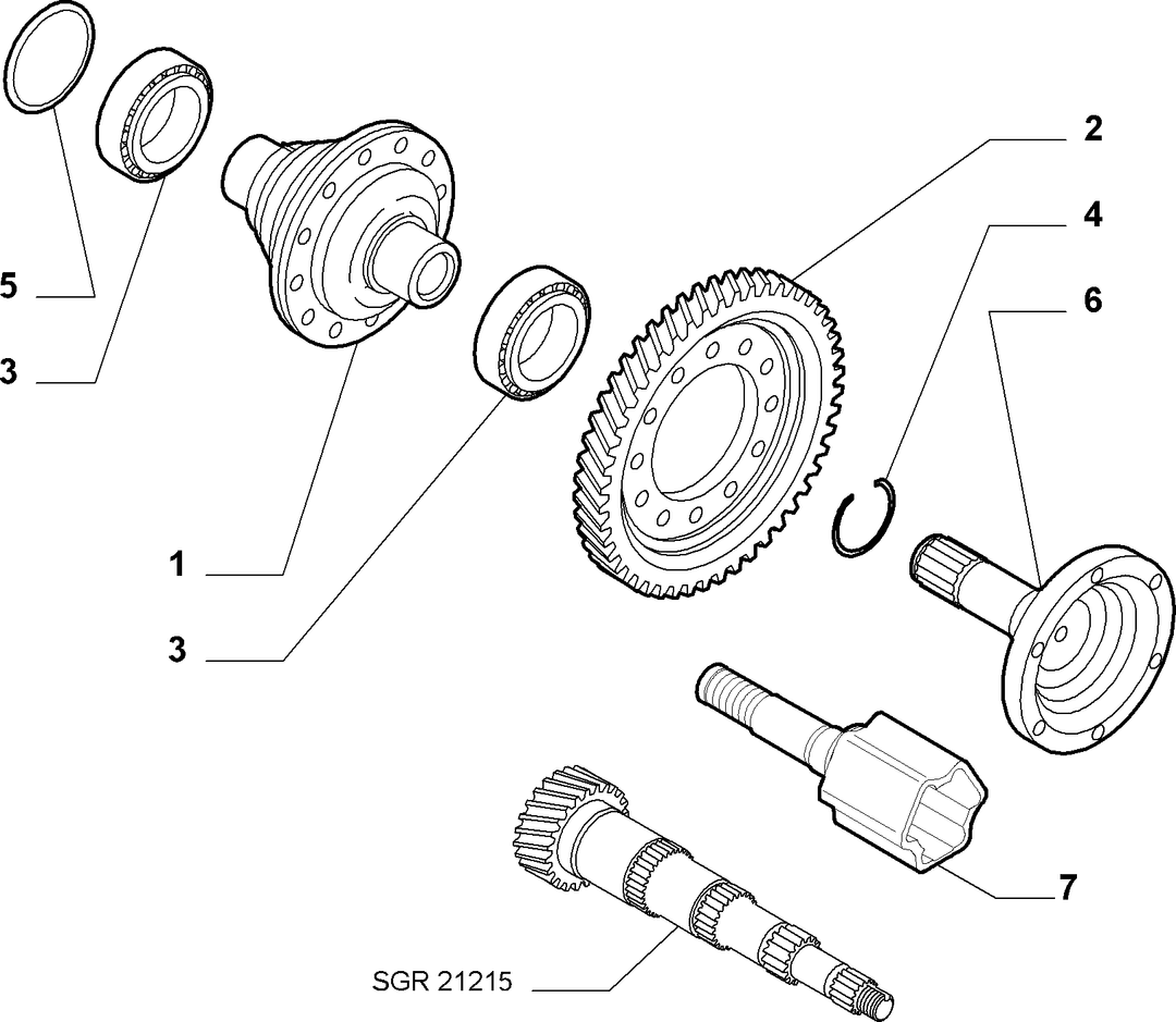DIFFERENTIAL GEARS 7