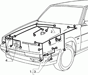 CABLE HARNESS (FRONT)