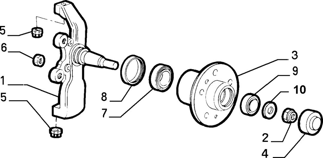 STEERING KNUCKLE 