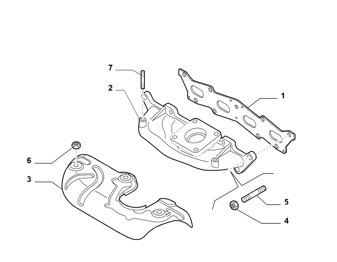 EXHAUST MANIFOLD 2