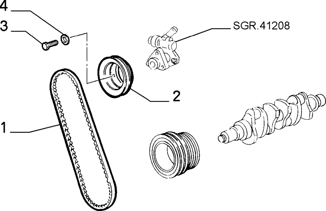 VARIOUS CONTROLS (BELTS AND PULLEYS) 6