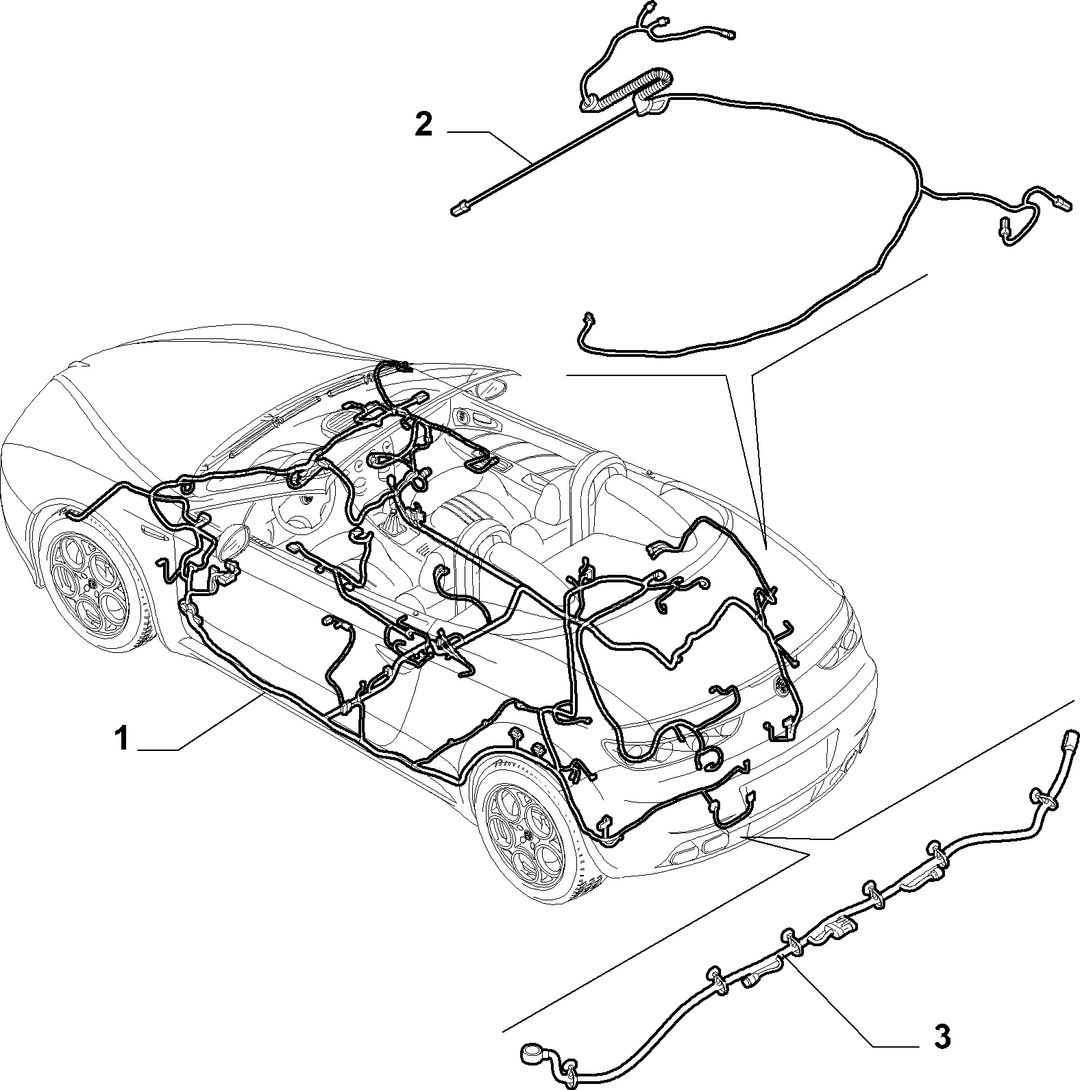 CABLE HARNESS (REAR SEAT)