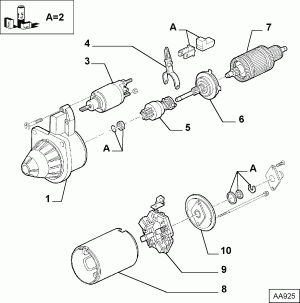 STARTER MOTOR