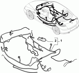CABLE HARNESS (REAR SEAT)