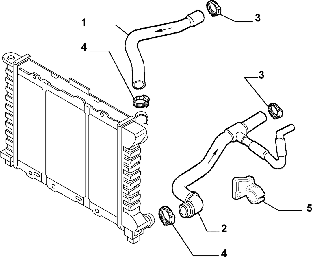 RADIATOR AND PIPING 8