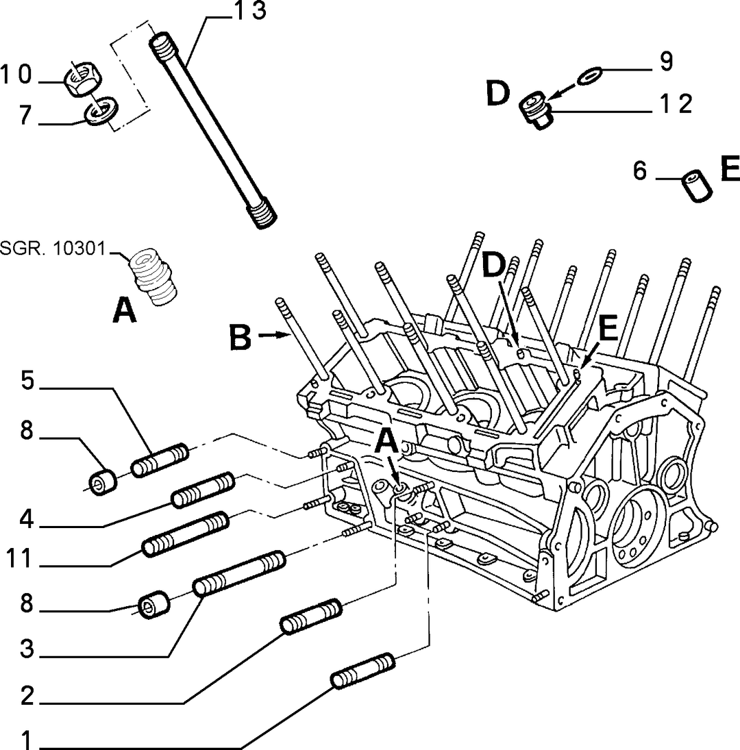 BLOCK AND CYLINDER HEAD 10