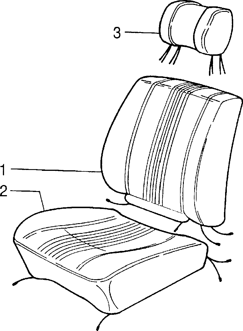 FRONT SEAT COVERINGS  2