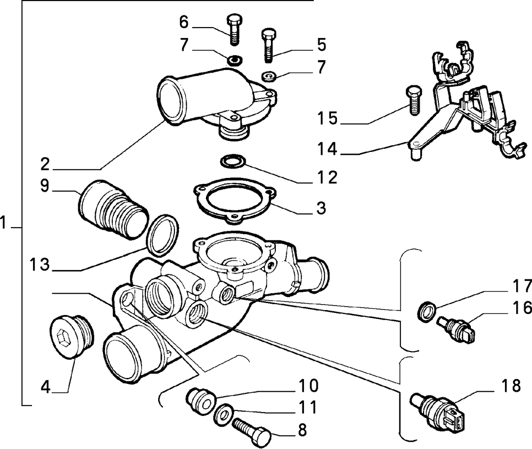 WATER PUMP AND LINES 6