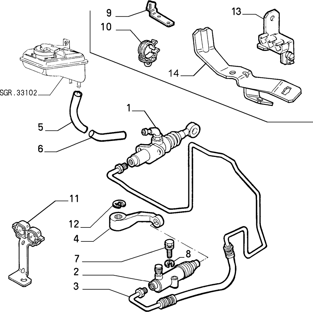 CLUTCH RELEASE HYDRAULIC CONTROL 5